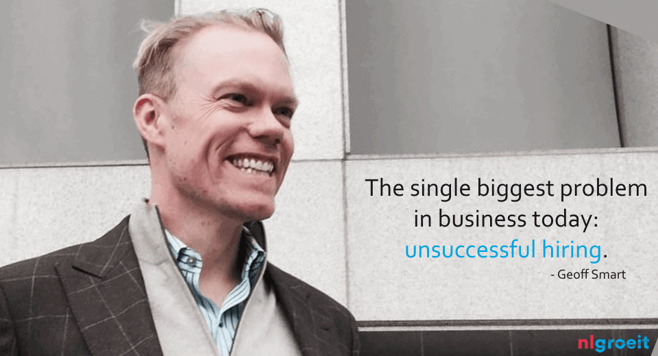 Vijf gouden vragen voor het beste interview van Geoff Smart