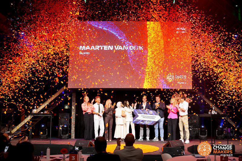 Changemaker Award winnaar 2026 Maarten van Dijk